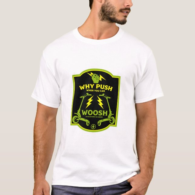 T-shirt Trottinettes électriques (Devant)