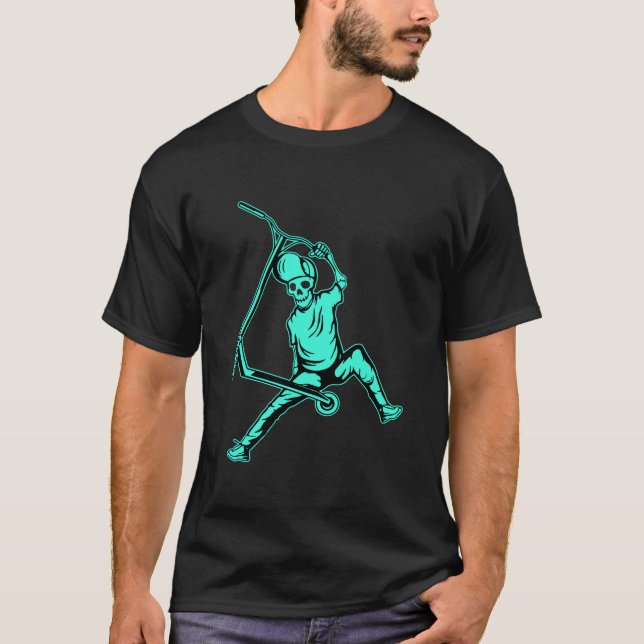 T-shirt Trottinettes Freestyle Trick (Devant)