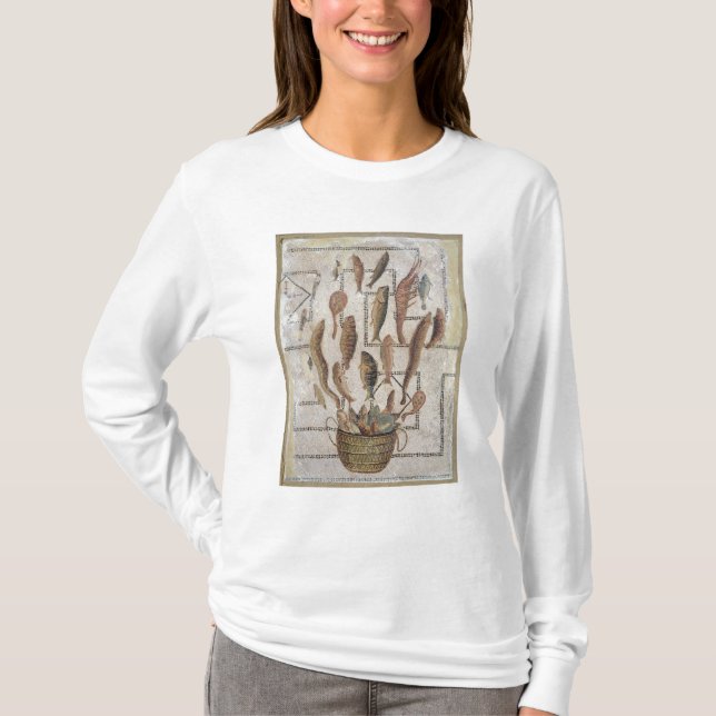 T-shirt Trottoir dépeignant des poissons s'échappant d'un (Devant)