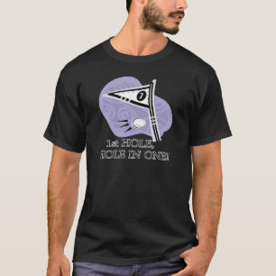 T-shirt Trou dans un