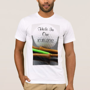 T-shirt Trou dans un