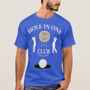 T-shirt Trou Dans Un Club Funny Mens Golf Humour