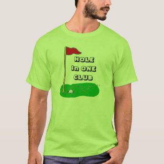 T-shirt Trou dans une célébration de coutume de club