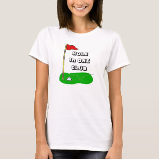 T-shirt Trou dans une célébration de coutume de club