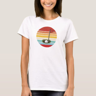T-shirt Trou de balle de golf vintage