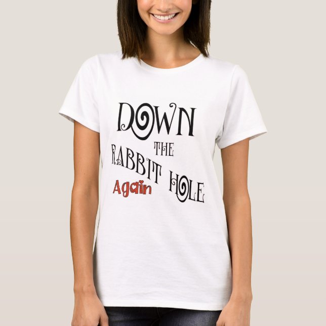 T-shirt trou de lapin (Devant)
