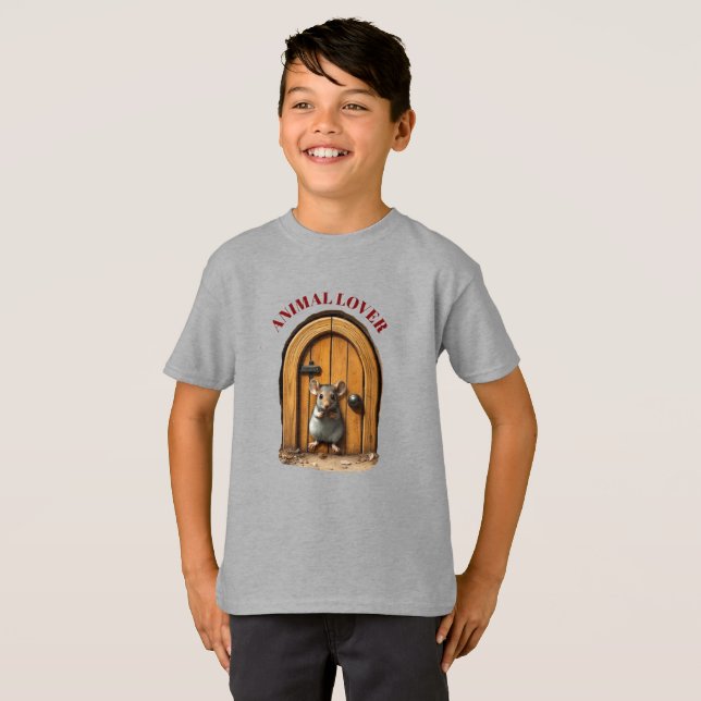 T-SHIRT TROU DE SOURIS (Devant entier)