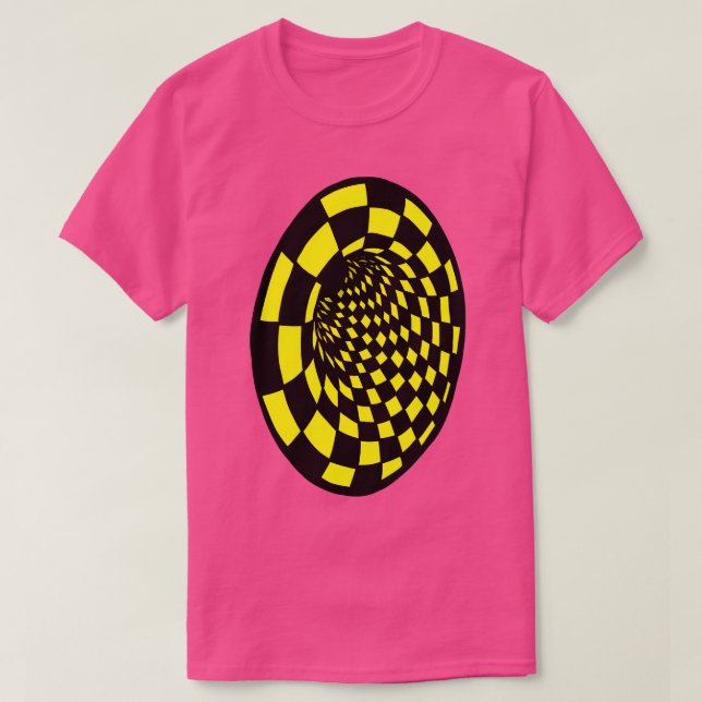 T-shirt Trou d'illusion optique (Design devant)