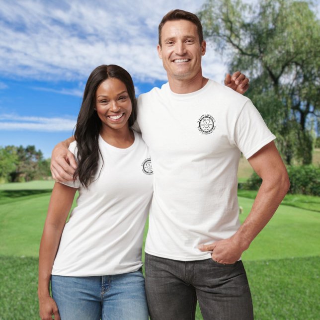 T-shirt Trou en un classique Golf personnalisé (Hole in One Classic Golf Personalised T-Shirt)