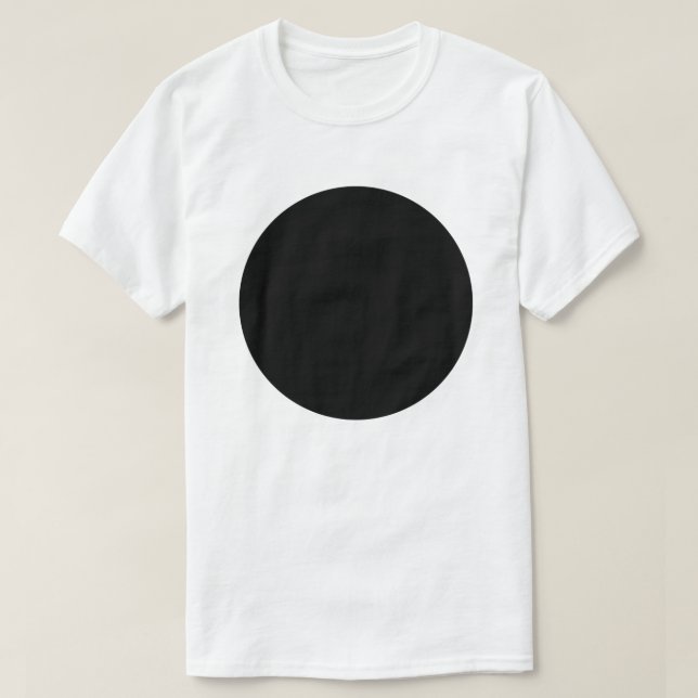 T-shirt Trou noir (Design devant)
