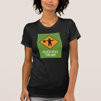 T-shirt Trou noir de cette façon