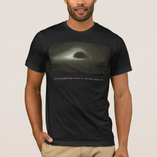 T-shirt Trou noir de Jean-Pierre Luminet (1979)