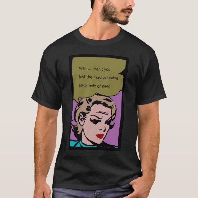 T-shirt Trou noir du besoin (Devant)
