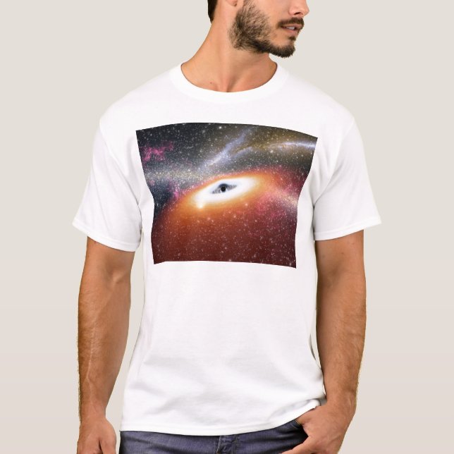 T-shirt Trou noir massif de la NASA (Devant)