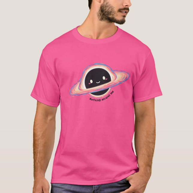 T-shirt Trou Noir - Rien Ne M'Échappe (Devant)