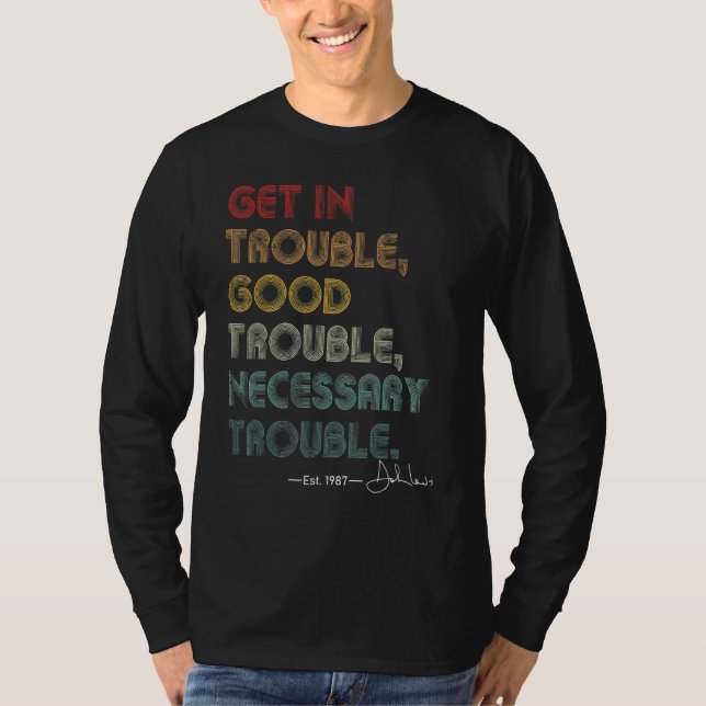 T-shirt Trouble Nécessaire, Trouble Nécessaire (Devant)