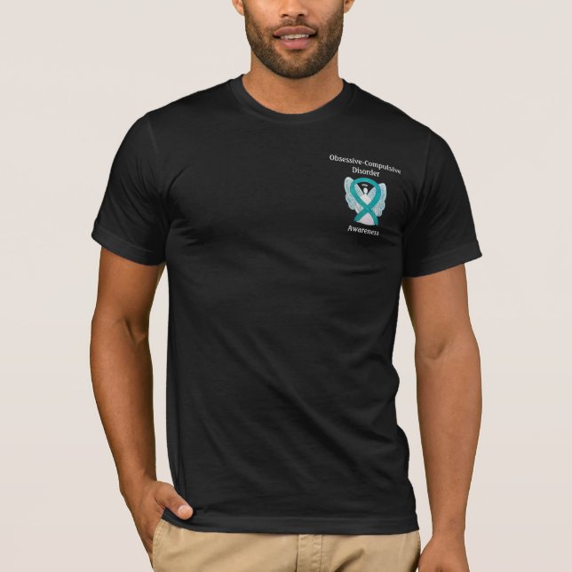 T-shirt Trouble Obsessif-Compulsif (OCD) Chemise à ruban (Devant)