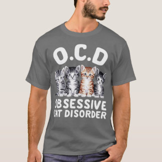 T-shirt trouble obsessif du chat