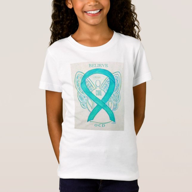 T-Shirt Trouble Obsessionnel-Compulsif Chemise Turquoise d (Devant)