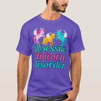 T-shirt Trouble Unicorne Obsessif