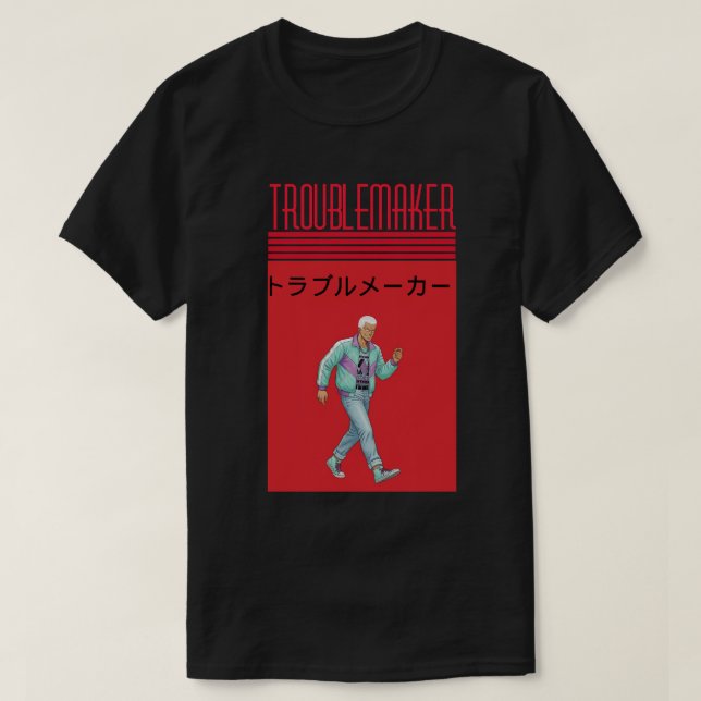 T-shirt Troublemaker  (Design devant)