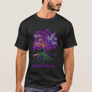 T-shirt Troubles alimentaires Ensemble Nous Combattons Ens