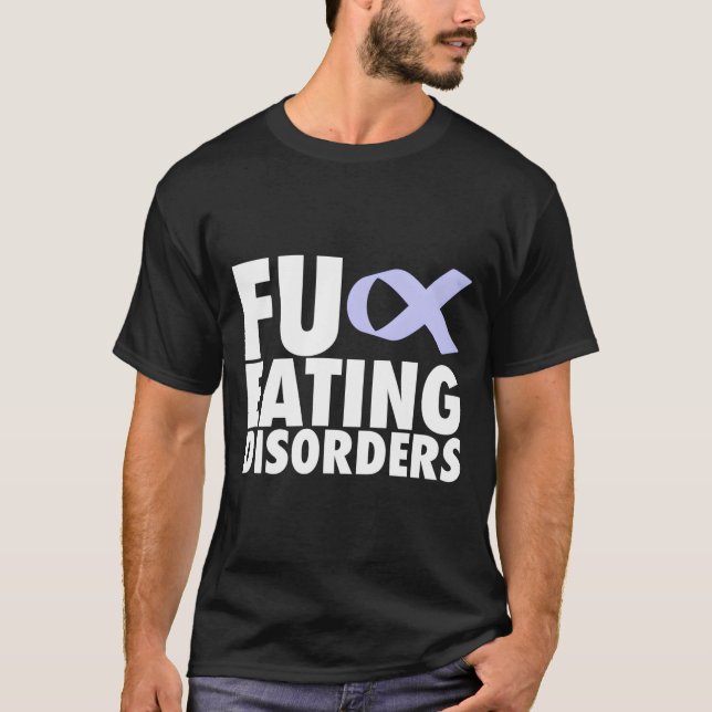 T-shirt Troubles alimentaires Fu (Devant)