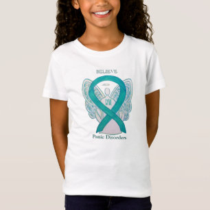 T-Shirt Troubles de panique Turquoise sensibilisation Ruba