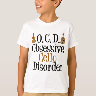 T-shirt Troubles du cello obsessionnel enfants