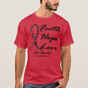 T-shirt Troubles du sommeil Sensibilisation Foi Espoir Amo
