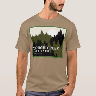 T-shirt Trough Creek State Park Pennsylvania Forest Sunris