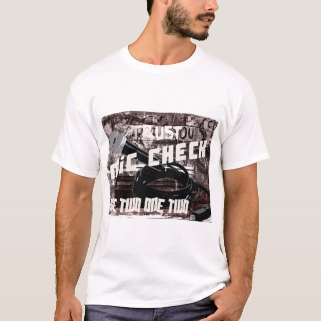 T-shirt Trouille d'âme : Contrôle de MIC (Devant)