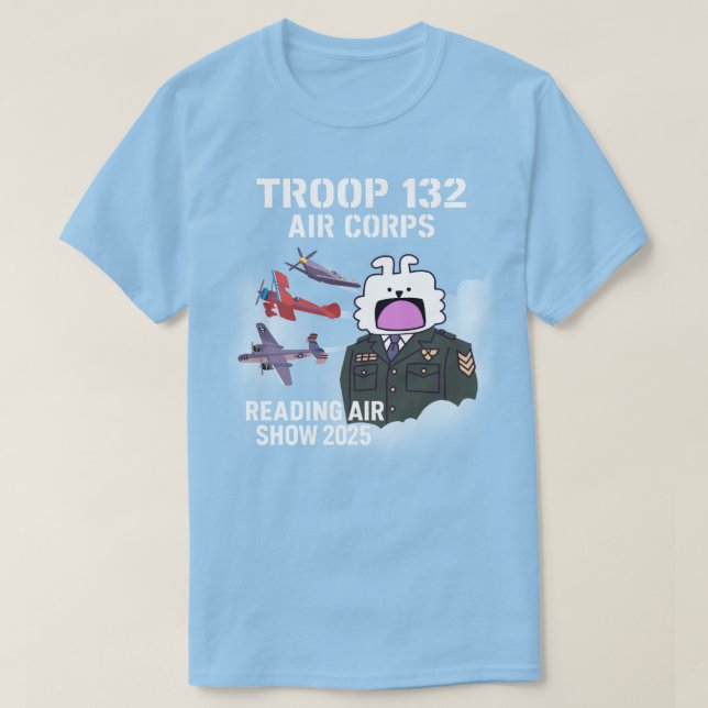 T-shirt Troupe 132 - Reading Air Show Classe B Shirt [v2] (Design devant)