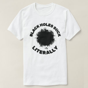 T-shirt Trous noirs