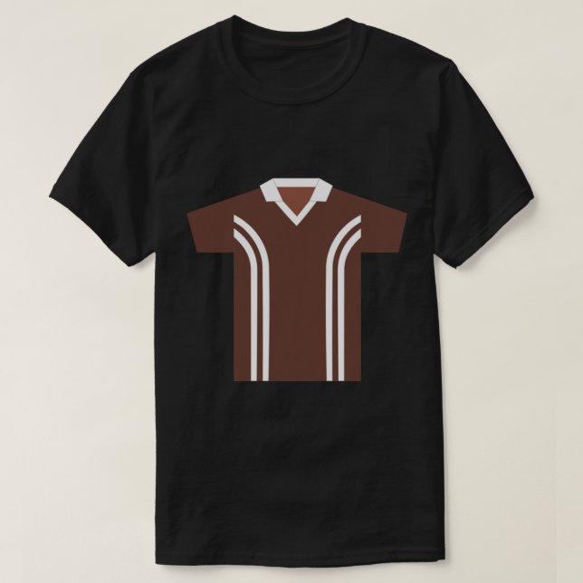 T-shirt Trousse de chocolat Brown de Coventry City 1978 -  (Design devant)