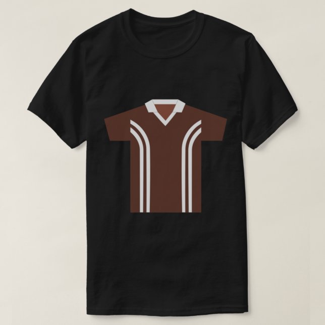 T-shirt Trousse de chocolat Brown de Coventry City 1978 -  (Design devant)