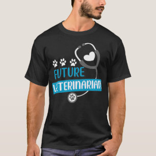 T-shirt Trousse de costume Vétérinaire de l'avenir pour