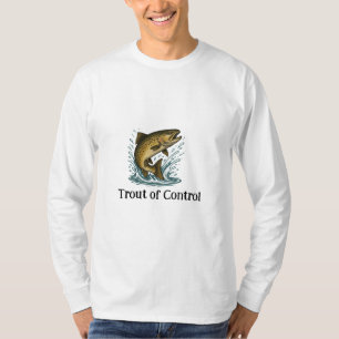 T-shirt Trout de Contrôle Manches Longues