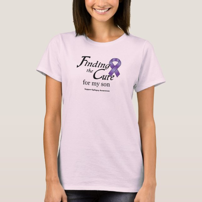 T-shirt Trouvant le traitement… pour mon fils (Devant)