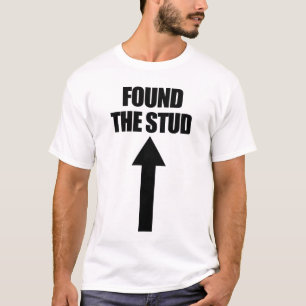 T-shirt Trouvé L'Humour De Carpenter Stud Drôle Homme Stud
