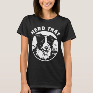 T-shirt Trouver Cette Bordure Collie