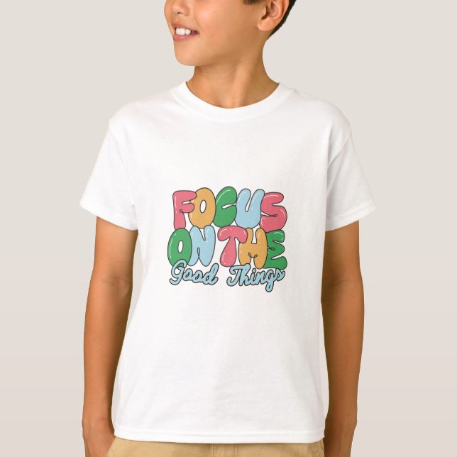 T-shirt Trouver Les Bonnes Choses (Devant)