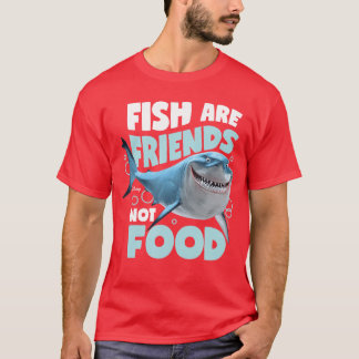 T-shirt Trouver Nemo Les poissons sont des amis, pas de la