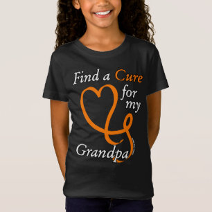 T-Shirt Trouver un remède/coeur/grand-père...RSD/CRPS