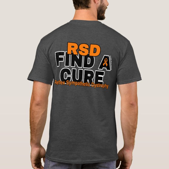 T-SHIRT TROUVER UN TRAITEMENT/BOLD...RSD (Dos)