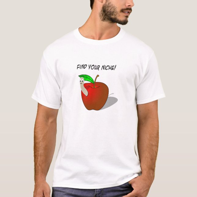 T-shirt Trouver votre niche (Devant)