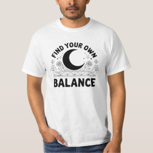 T-shirt Trouver votre propre solde
