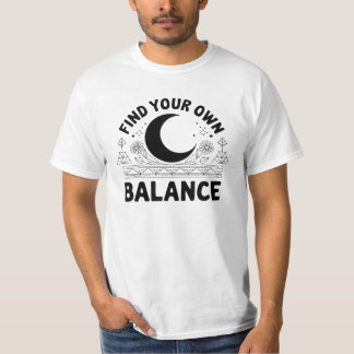 T-shirt Trouver votre propre solde