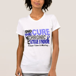 T-shirt Trouvez le syndrome chronique de fatigue de CFS de
