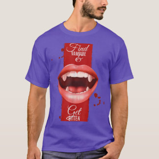 T-shirt Trouvez Les Vampires Et Obtenez Beg 2224
